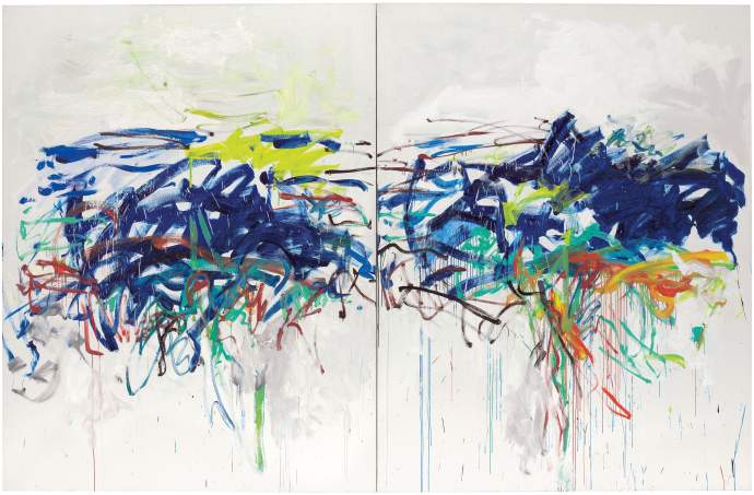 Joan Mitchell, Large painting, Untitled, 1992.