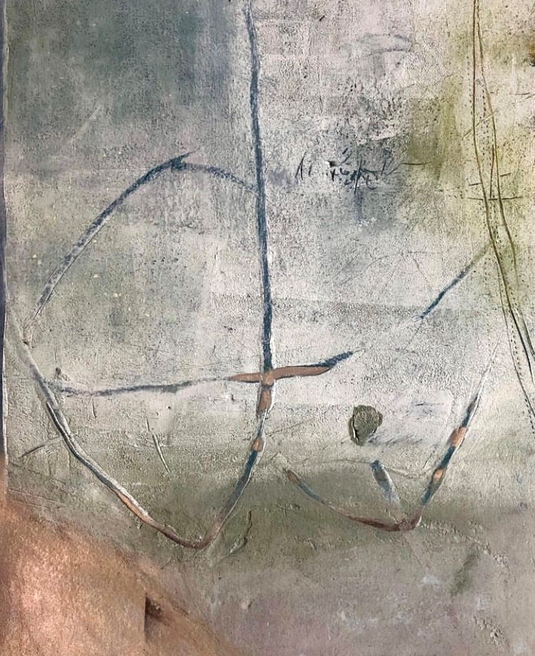Cold Wax painting, Laura Menzies