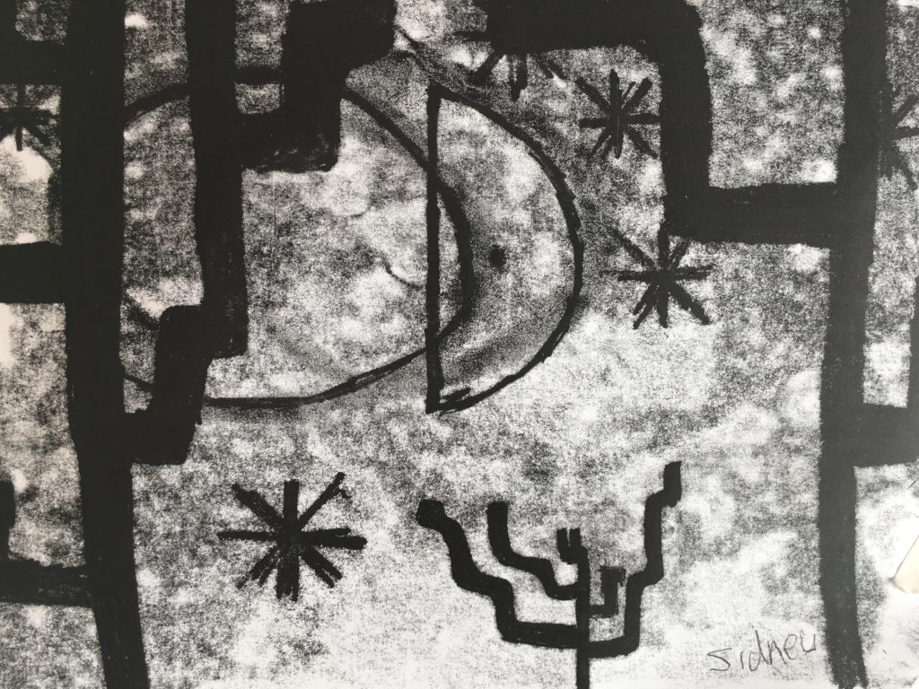 Monoprinting Annabel wilkes