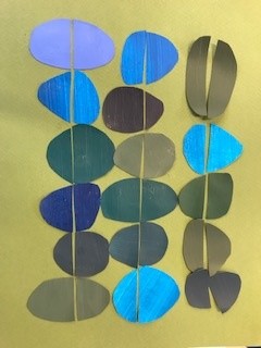 Abstract colour in st ives, Liz Luckwell, student work