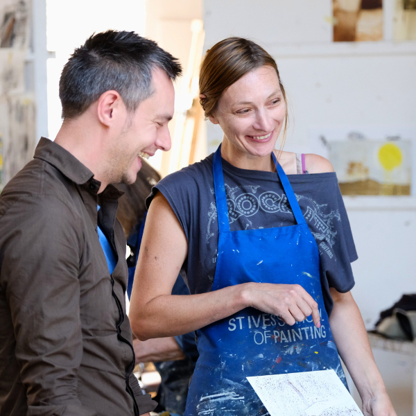 in person art development course