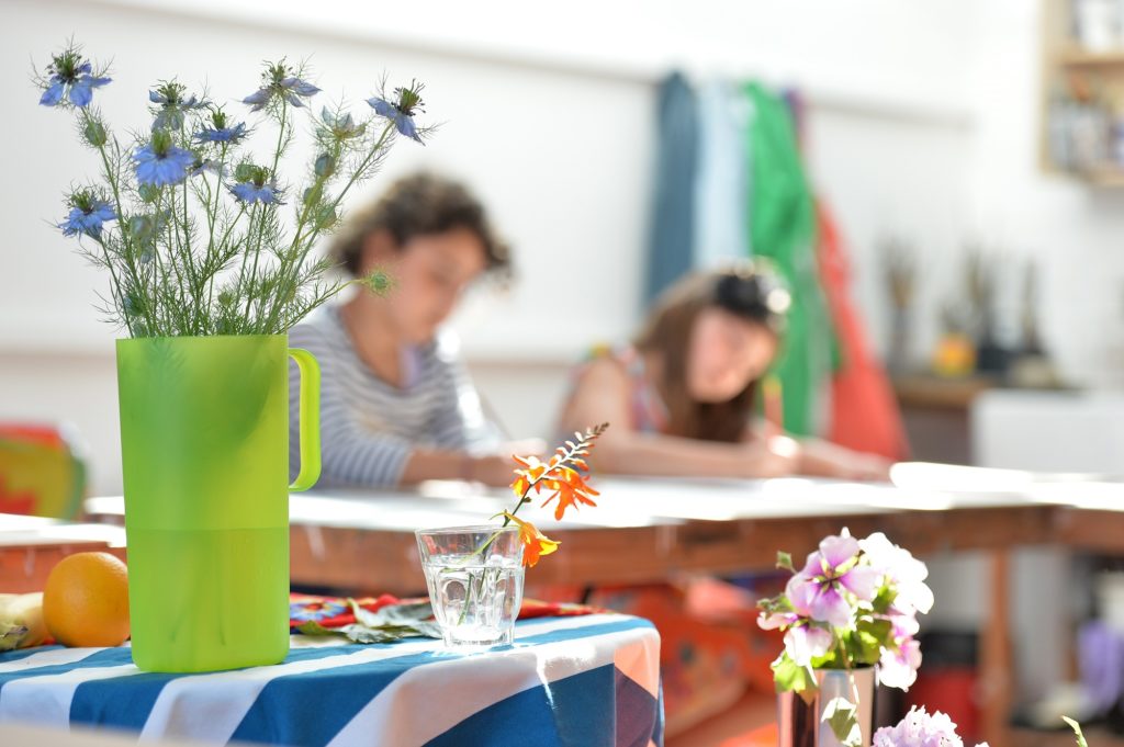 children's art class