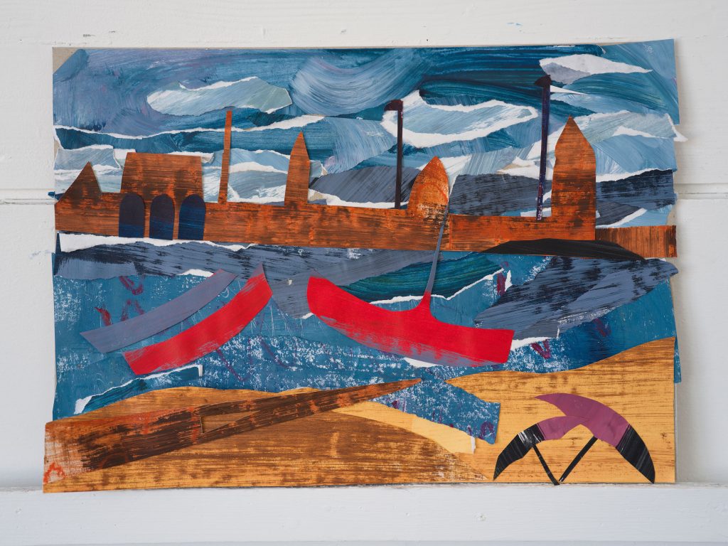 student work from st ives school of painting workshop with Camilla Dixon