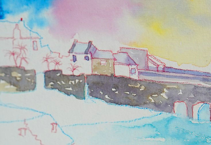 Hilary Jean Gibson, Line and Wash