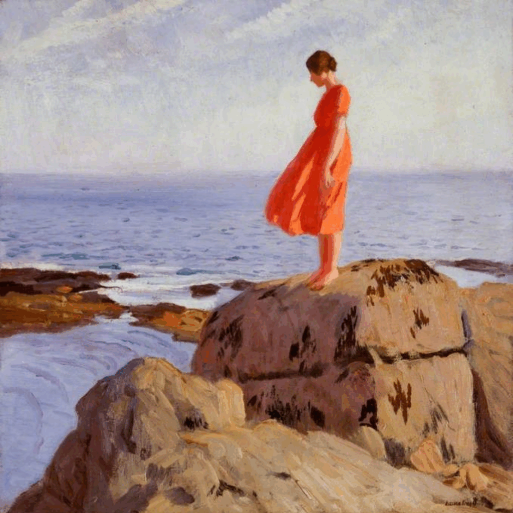 a dark pool by laura knight