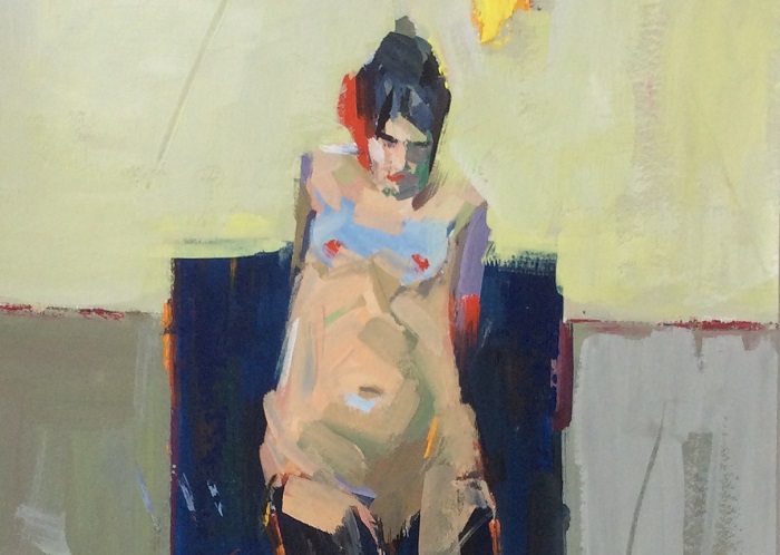 gary long oils oil figure abstracting the figure 