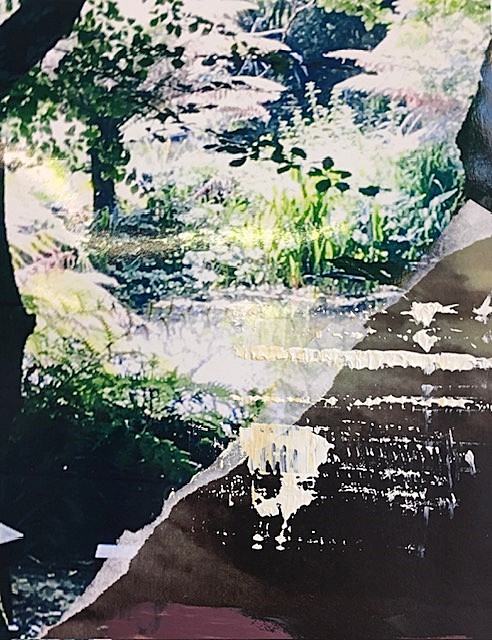 Painting by Marion Taylor for Blurring Boundaries at The St Ives School of Painting