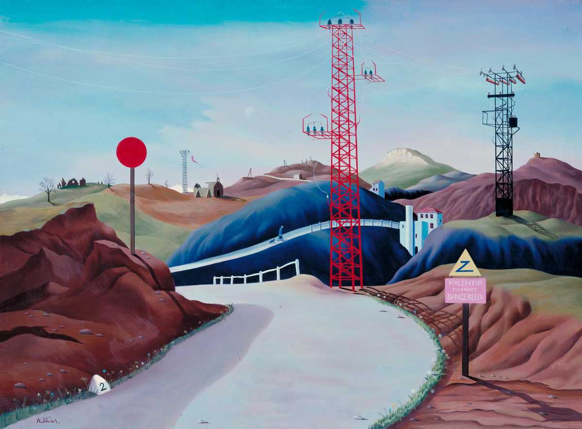 Greg Humphries_Tristram Hillier, La Route des Alpes 1937, 1905-1983