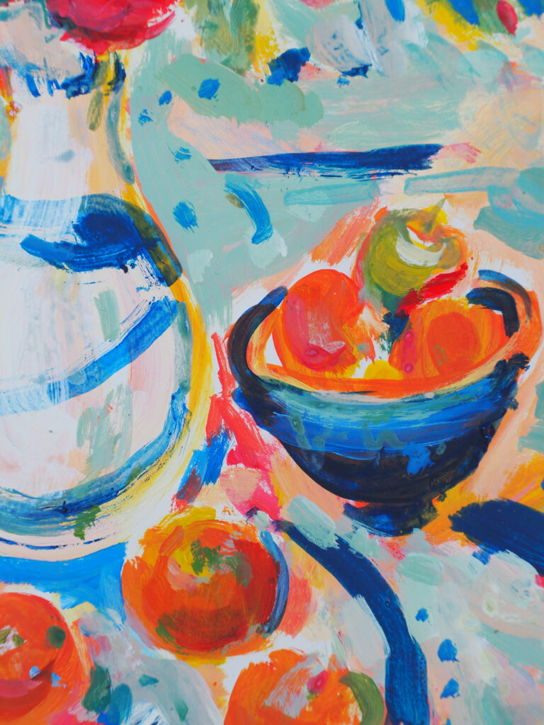 Painting of still life by Victoria Gillow
