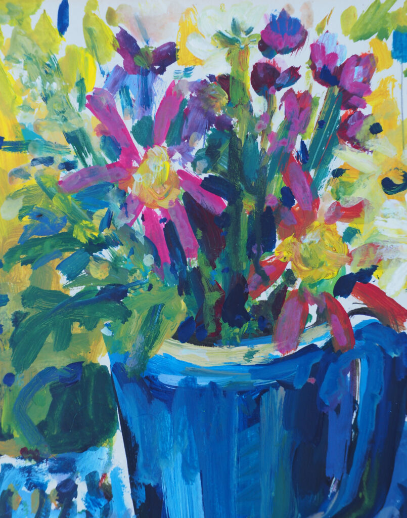 Painting by Victoria Gillow