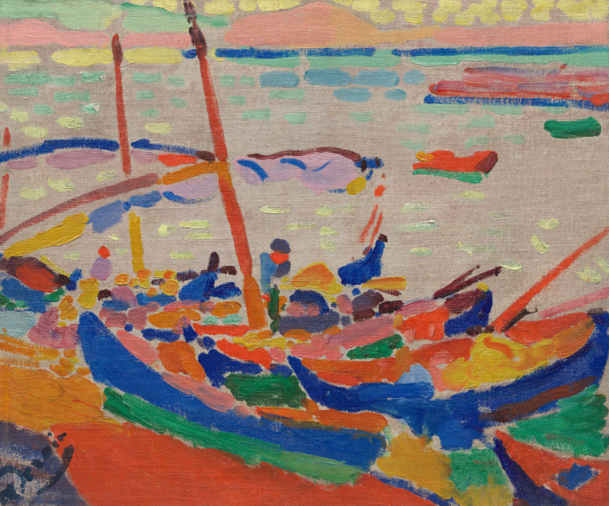 Fishing Boats, Collioure (1905) by Andre Derain