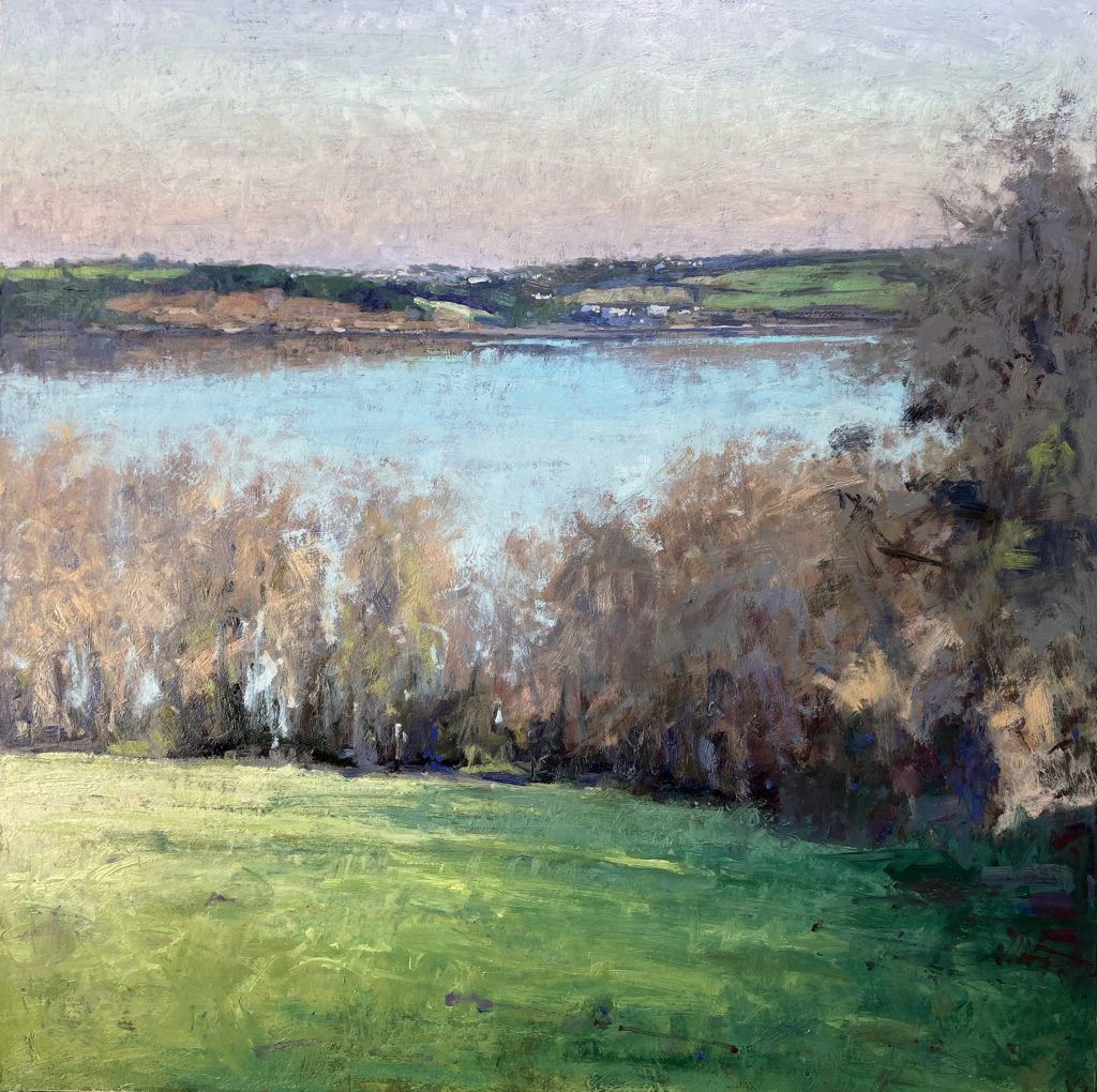 Andrew Barrowman, View across Carrick Roads Plein Air