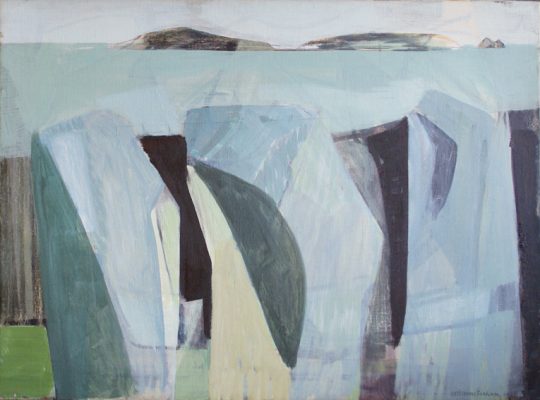 Three Rock Forms by Wilhelmina Barns-Graham 1951 © Estate of Wilhelmina Barns-Graham/Wilhelmina Barns-Graham Trust