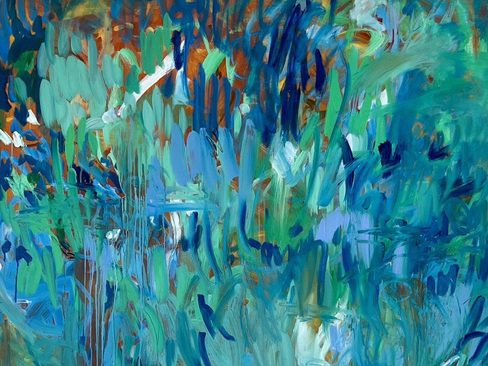Caroline Robinson - online abstract oil painting course