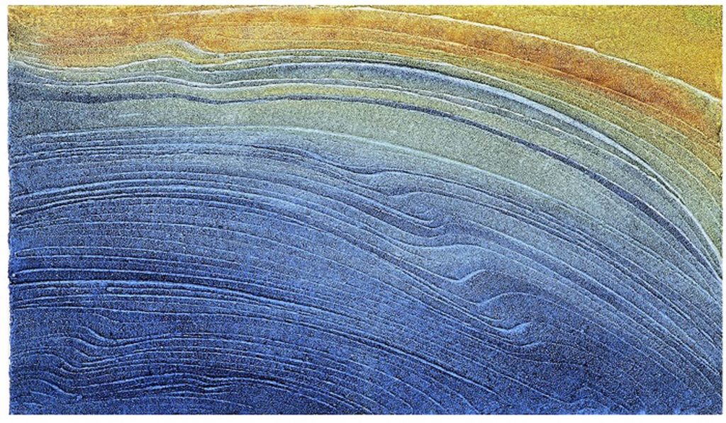 painting landscape using senses with Greg Humphries in Cornwall
