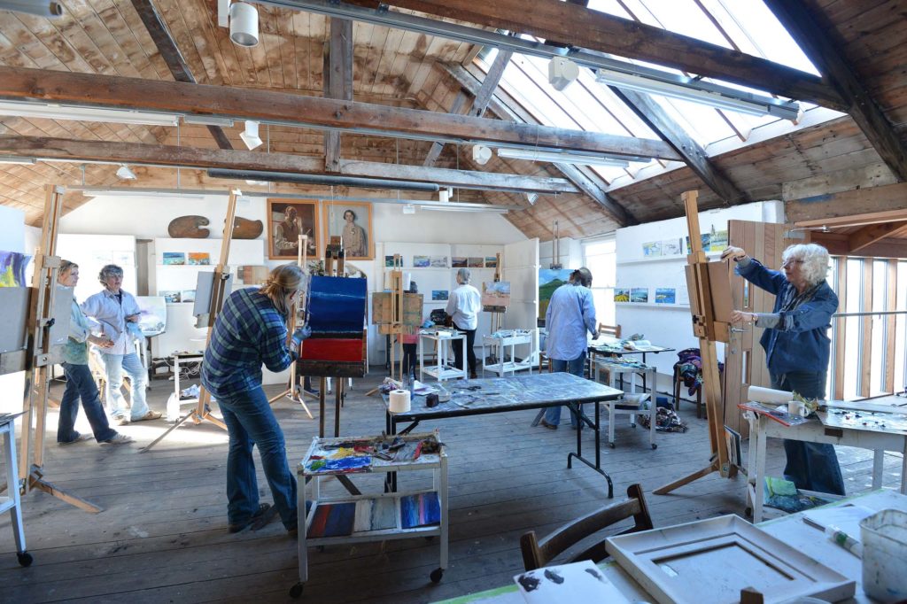 Art Class in Porthmeor Studios